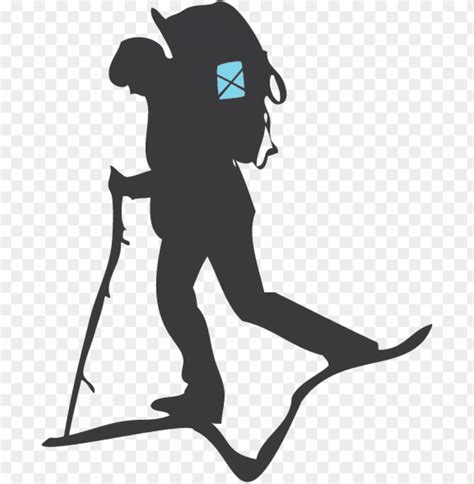 Download Hiking Hike A Man Cartoon Png Free Png Images Toppng
