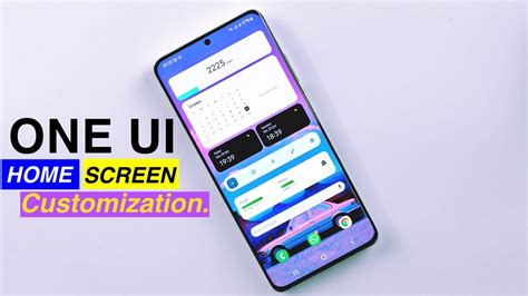 Customize Home Screen On Samsung One Ui 2021 Youtube