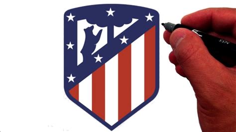 You can download in.ai,.eps,.cdr,.svg,.png formats. How to Draw the Atlético Madrid Logo - YouTube