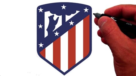 Hola ¡¡¡ aqui os libero mis diseños de lamparas de equipos de futbol¡¡¡ espero que os gusten. How to Draw the Atlético Madrid Logo - YouTube