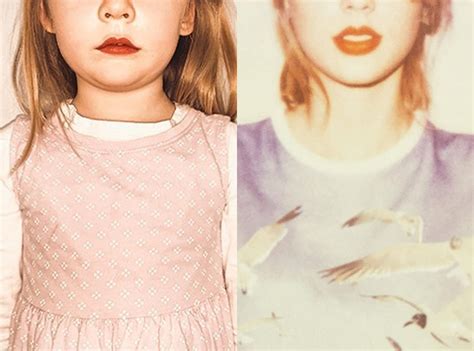 Taylor Swift 1989 From This Mom And Her 5 Year Old Daughter Recreated Iconic Album Covers E News