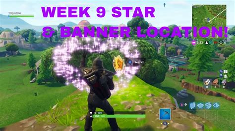 New Secret Battle Star Week 9 Location Fortnite Find The Secret Banner