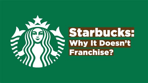 Best Explanation For Starbucks Franchise Youtube