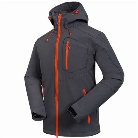 2017 New Softshell Jacket Mens Windstopper Waterproof Hiking Jackets