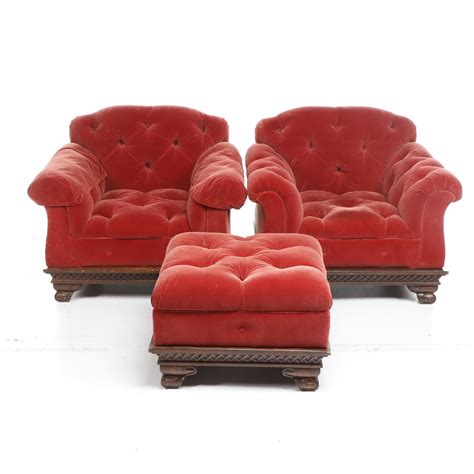 1,242 red club chair products are offered for sale by suppliers on alibaba.com, of which living room chairs accounts for 10%, bar chairs accounts for 5%, and living room sofas accounts for 4%. Pair of Henredon Tufted Red Velvet Upholstered Club Chairs ...
