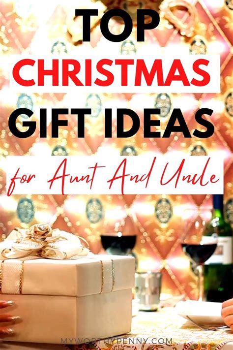 top christmas t for aunt and uncle my worthy penny [video] [video] christmas ts for