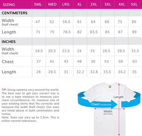 Men S Tee Shirt Size Chart Isthatso
