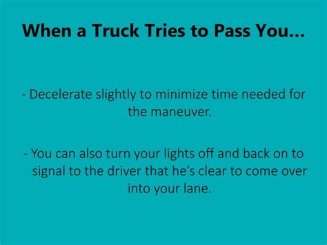 How To Share The Road With Semi Trucks 10 Safe Driving Tips