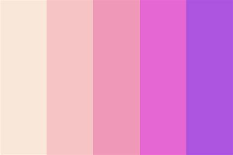 Pink And Purple Shades Color Palette