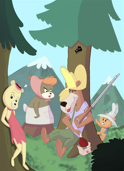 Howdy Hillbilly Bears By Lsheam On Deviantart