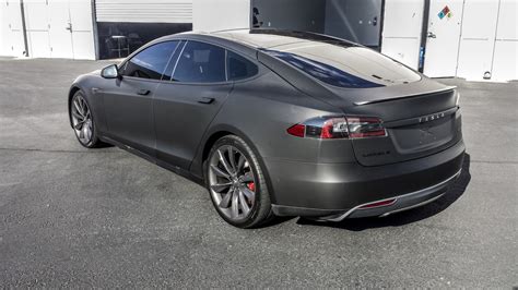 Tesla Model S All Matte Black — Incognito Wraps