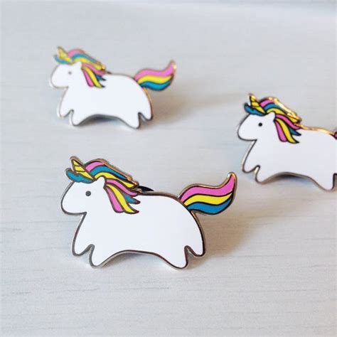These Adorable Pins Baby Unicorn Enamel Pins Unicorn Pin
