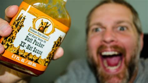 Ouch My Anus Butt Pucker Hot Sauce Review Youtube