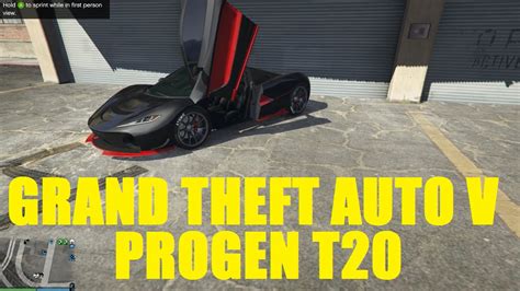 Grand Theft Auto V Progen T20 Build And Test Drive Youtube