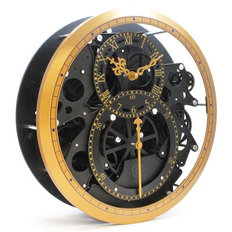 They did the job for the most part. Large Wheel Wall Hanging Clock Mechanical Moving Gear ...