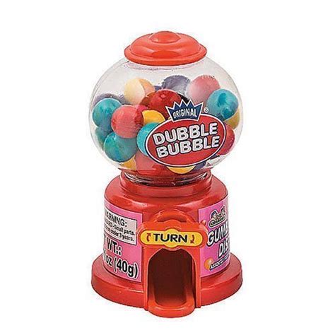Kidsmania Dubble Bubble Gumball Dispensers Red Yummyt