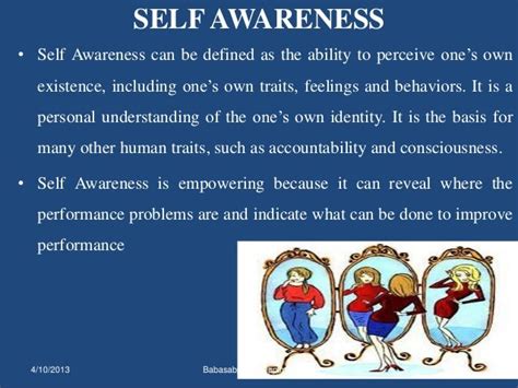 Self Awareness And Self Esteem Mba Hr Ppt