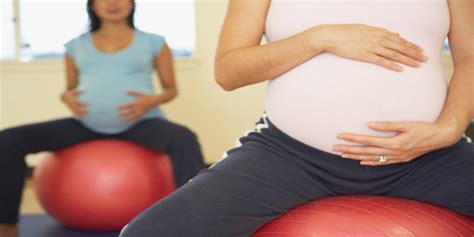How To Use An Exercise Ball During Pregnancy Pregnancy