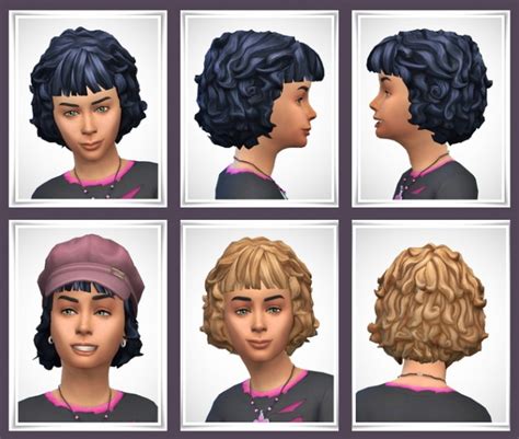 Shorty Curls Kids Andtoddler Hair At Birksches Sims Blog Sims 4 Updates 0a4