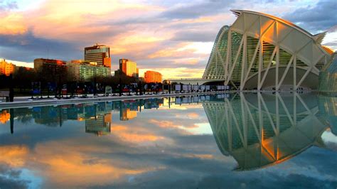 Cityscape Of The City Of Arts And Sciences In Valencia Spain Image