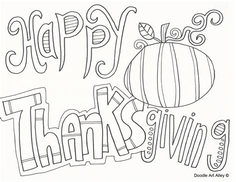 I've got pilgrims and indians, cornucopias, pumpkins and corn shocks, bountiful harvests, and which is your favorite thanksgiving coloring page? Thanksgiving Coloring Pages - DOODLE ART ALLEY