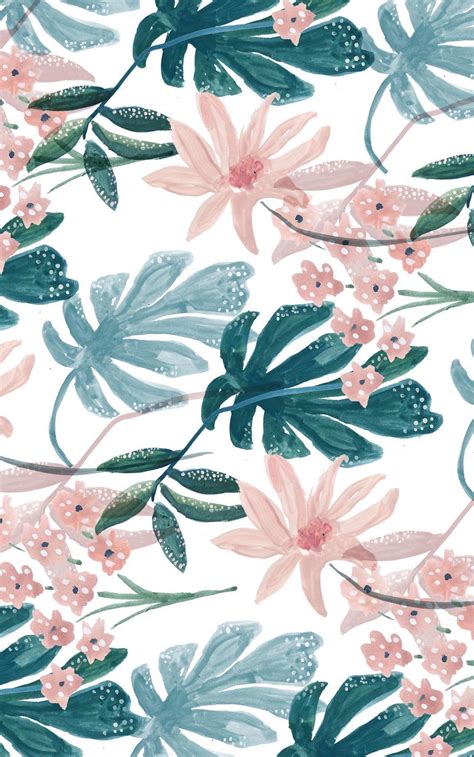 We have so many flower backgrounds that can be set as home screen and lock screen for your smartphone. Tropical wallpaper, Floral wallpaper, Phone wallpaper