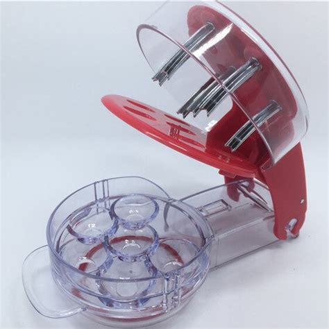 1 piece cherry pitter cherry take nuclear device food grade pp abs 6 cherriesin one fruit