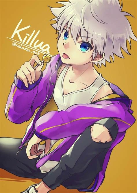 Killua Zoldyck Киллуа Золдик Hunter Anime Kawaii Anime Cute Anime