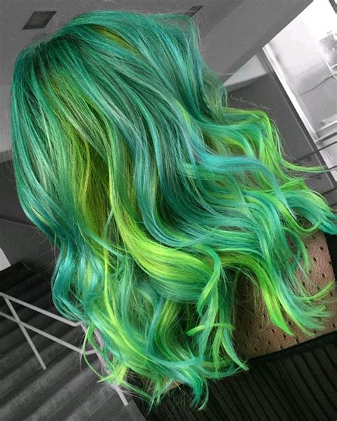 When Sea Green And Neon Green Meetits A Happily Ever