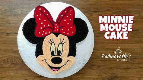 Homemade Minnie Mouse Birthday Cake Happy Birthday Card