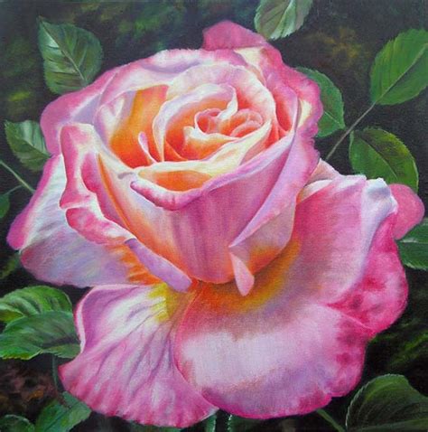 Oil Painting Archives Watercolor And Oil Paintings Of Roses And Flowers