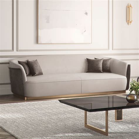 Contemporary Italian Nubuck Sofa Juliettes Interiors