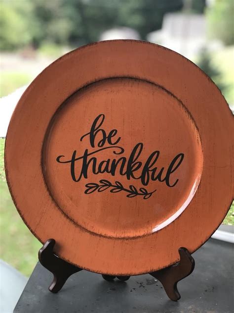 Check spelling or type a new query. Be thankful decorative charger plate in 2020 | Charger ...