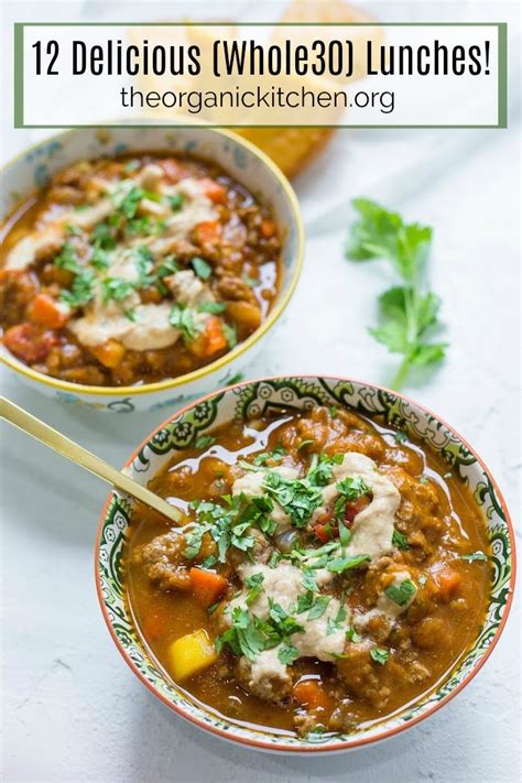 12 Healthy, Delicious (Whole 30) Lunch Recipes! | The ...