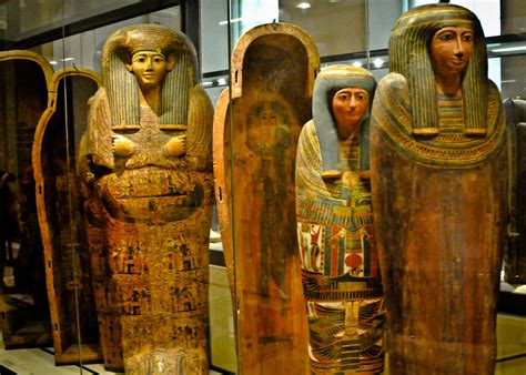Egyptian Mummy Antiquities At The Louvre Museum Paris Fran Flickr