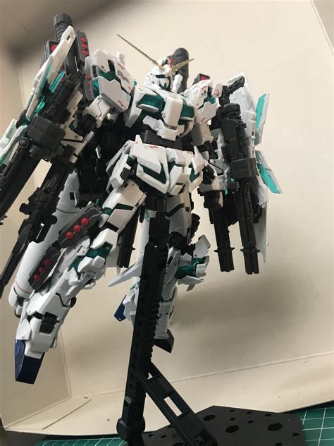 Rg Full Armor Unicorn Completed Rgunpla