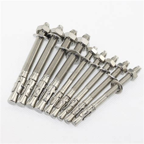 ss 304 ss316 ss316 stainless steel ss wedge anchor bolt buy wedge anchor anchor bolts through