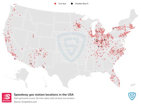 List Of All Speedway Gas Station Locations In The Usa Scrapehero Data