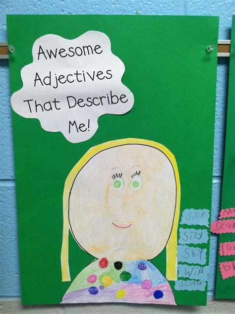 Life In First Grade Awesome Adjectives And Anchor Charts