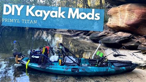 Fishing Kayak Diy Mods And Rigging Walkthrough Youtube