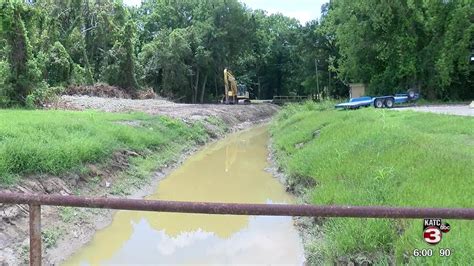 Vermilion Parish And Dotd Work To Solve Flooding At La Bypass Youtube