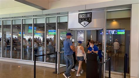 Baseline Clubs At Dodger Stadium