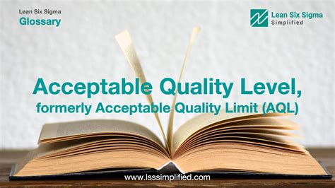 Acceptable Quality Level Aql Lss Glossary Lsssimplified