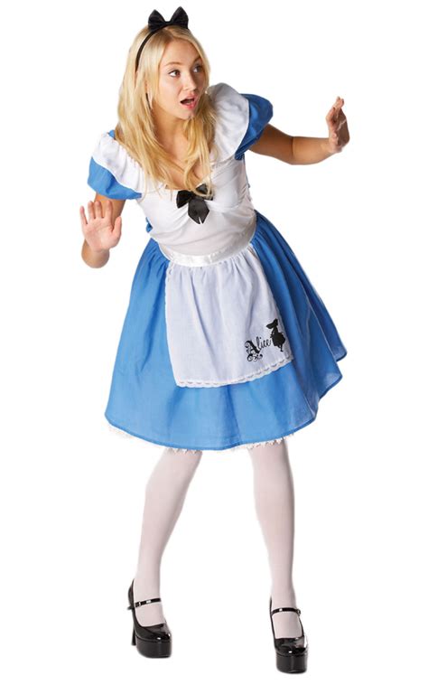 Adult Alice In Wonderland Costume Glitz Fancy Dress