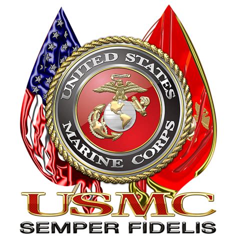 U S Marine Corps U S M C Emblem On Black Coffee Mug For Sale By Serge