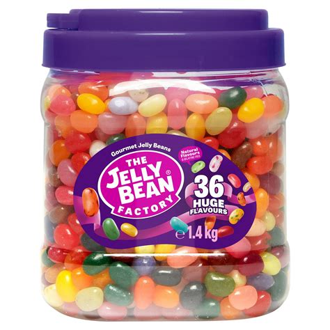 The Jelly Bean Factory Gourmet Jelly Beans 36 Huge Flavours 14kg Sweets Iceland Foods
