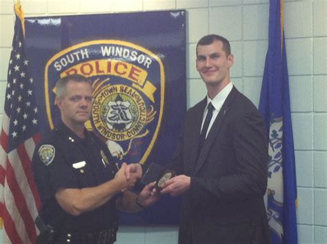 South Windsor Police Department Swears In New Officers Approaches Full