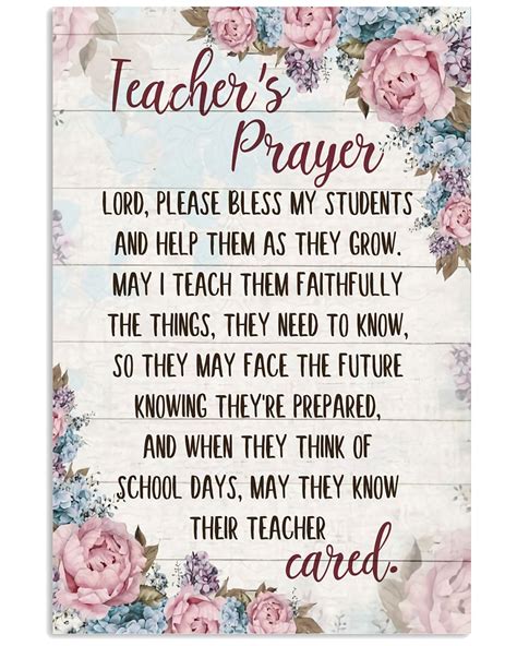 Prayer For Teachers Teacher Prayer Teacher Teacher