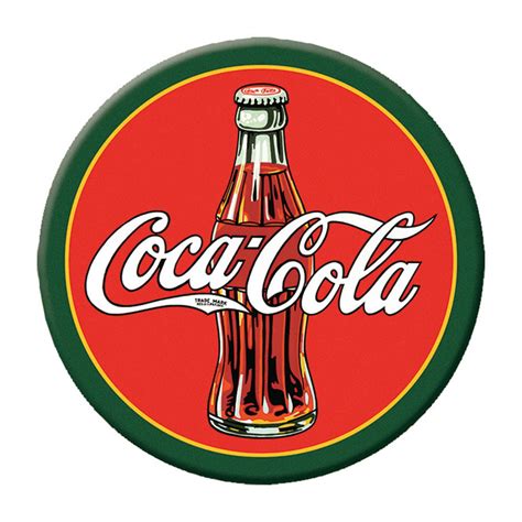 Coca Cola Round Logo Magnet