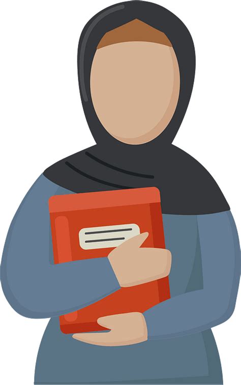Hijab Teacher Clipart Free Download Transparent PNG Creazilla